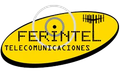 A yellow sign that says ferintel telecomunicaciones