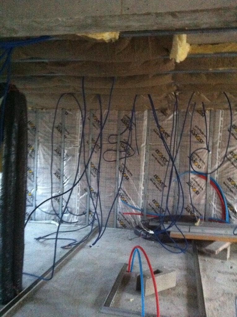 Travaux d'électricité