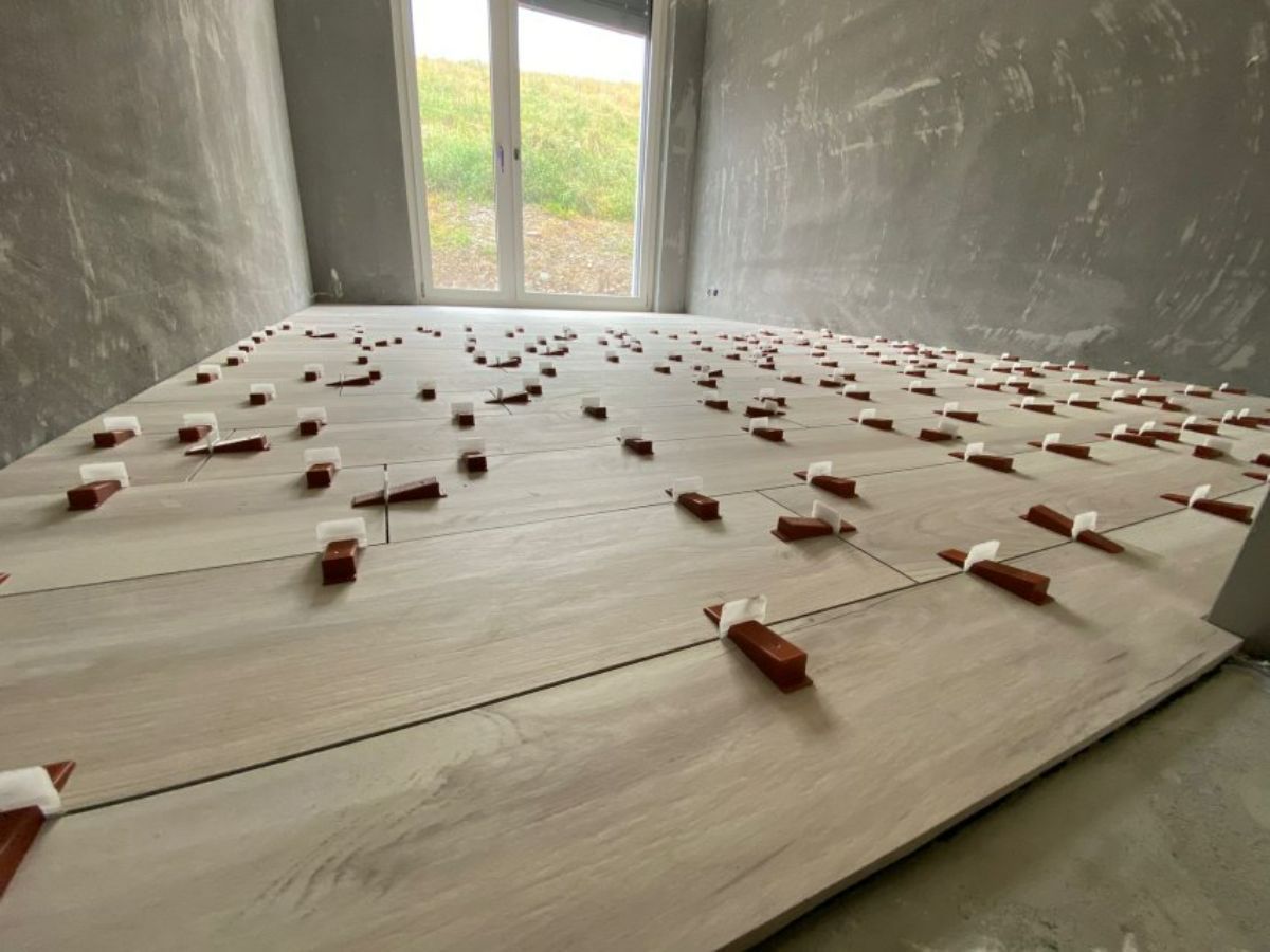 Boden, der von der Fliestech GmbH verlegt wurde