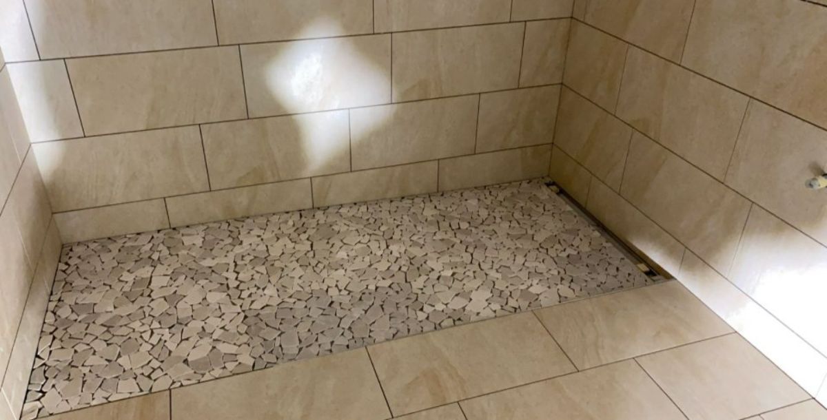 Zimmer, das von der Fliestech GmbH gefliest wurde