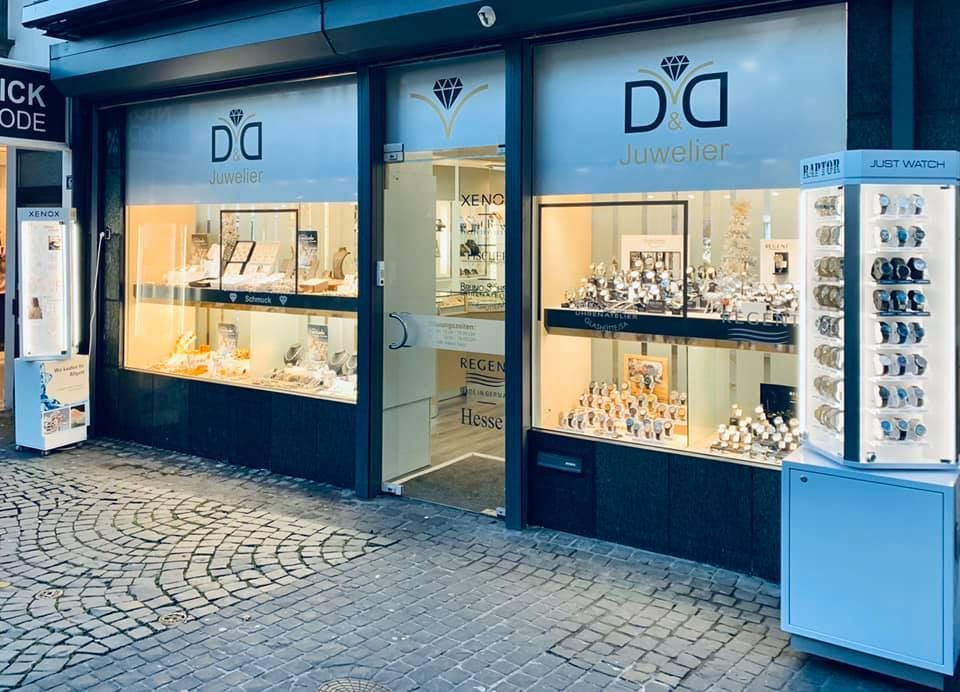 Ladenräume von D & D Juwelier
