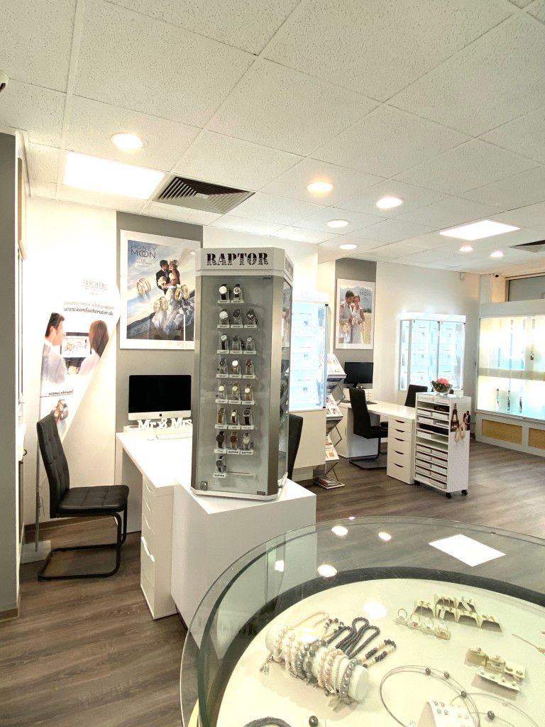 Ladenräume von D & D Juwelier