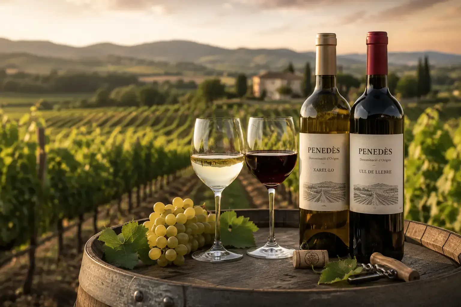 Vinos y cavas del Penedès
