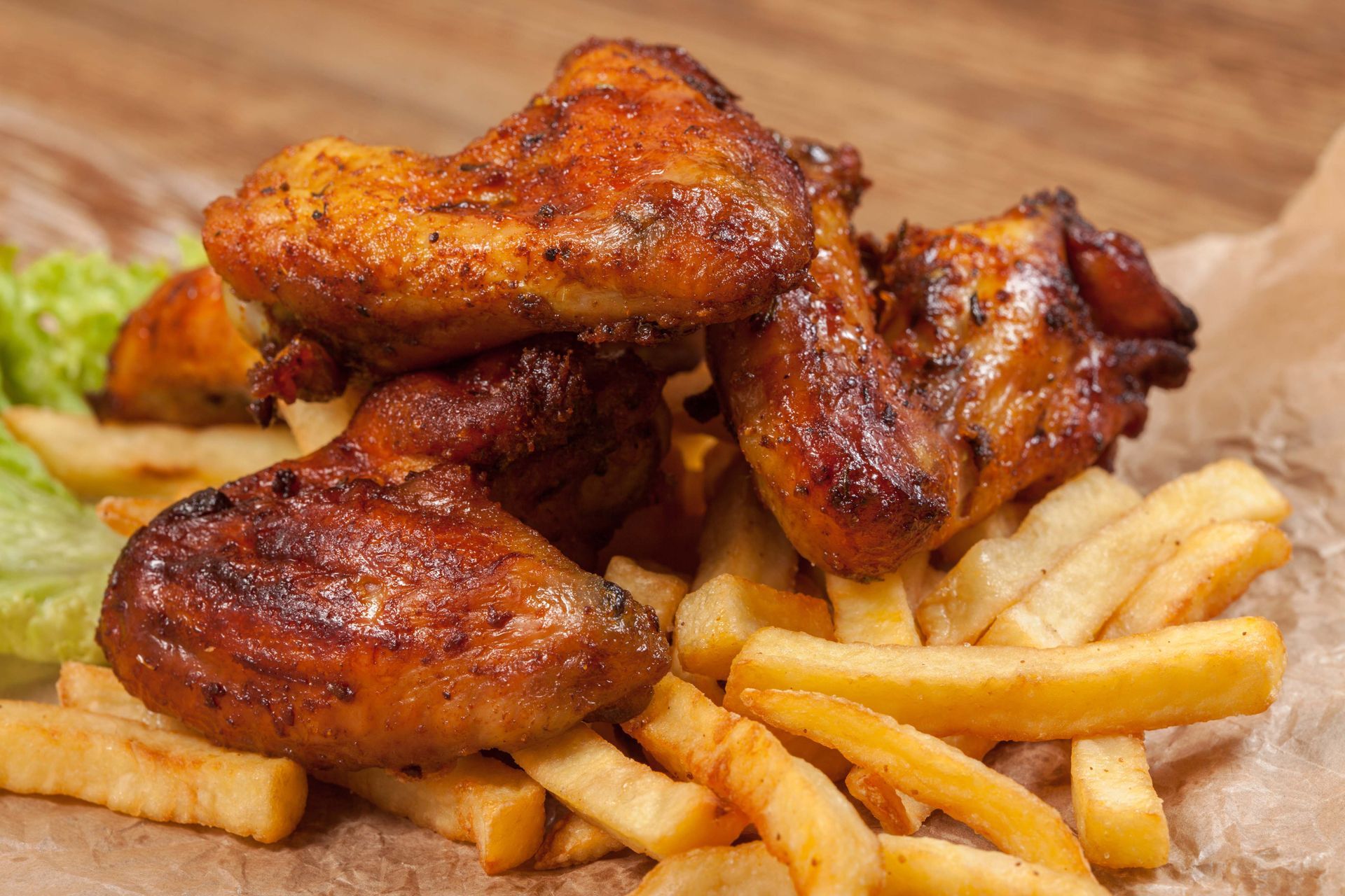 Poulet und Pommes Frites - Restaurant du Commerce - Solothurn