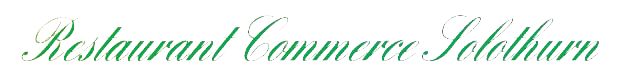Restaurant du Commerce - Solothurn - logo