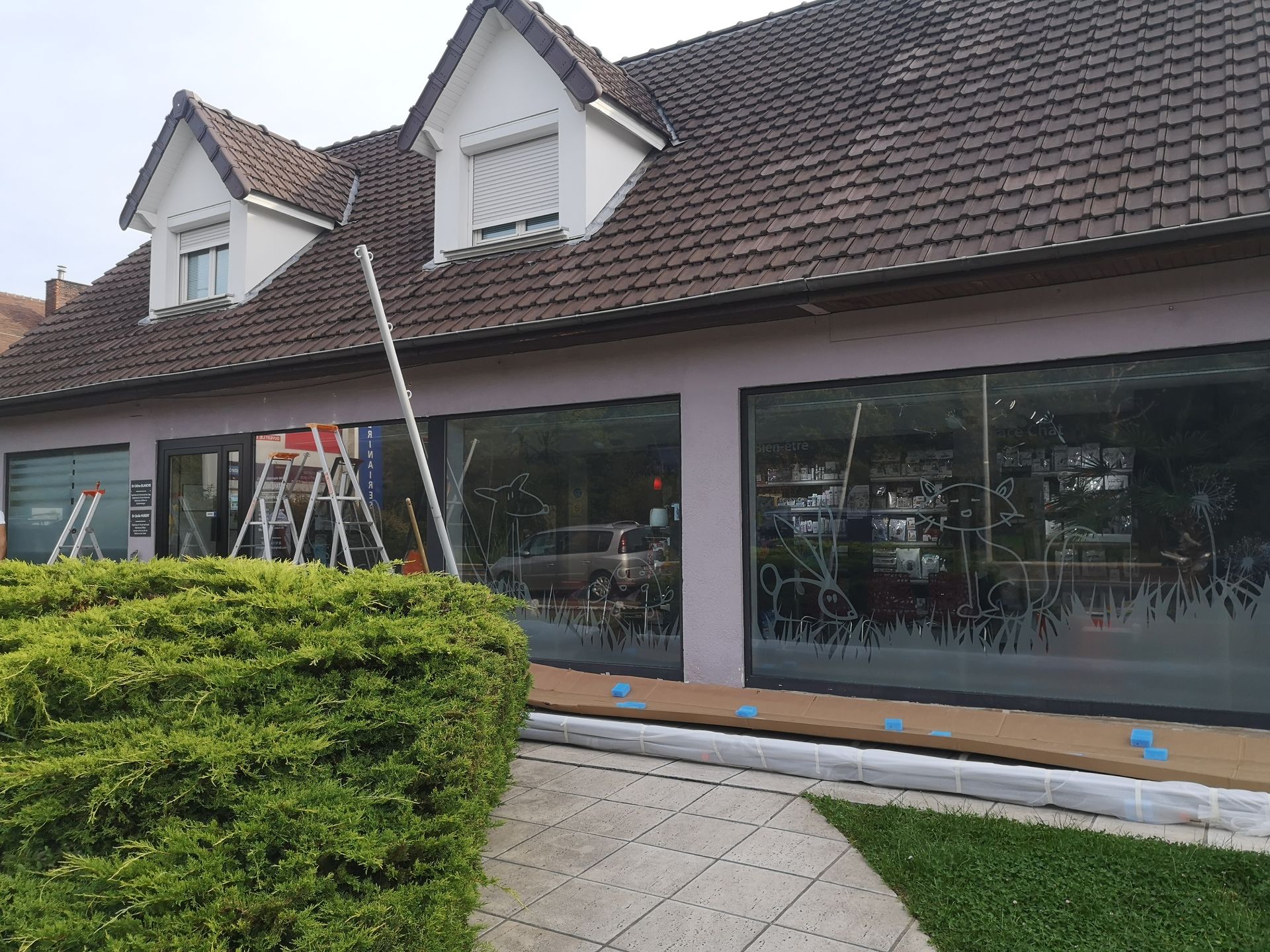 Installation de store