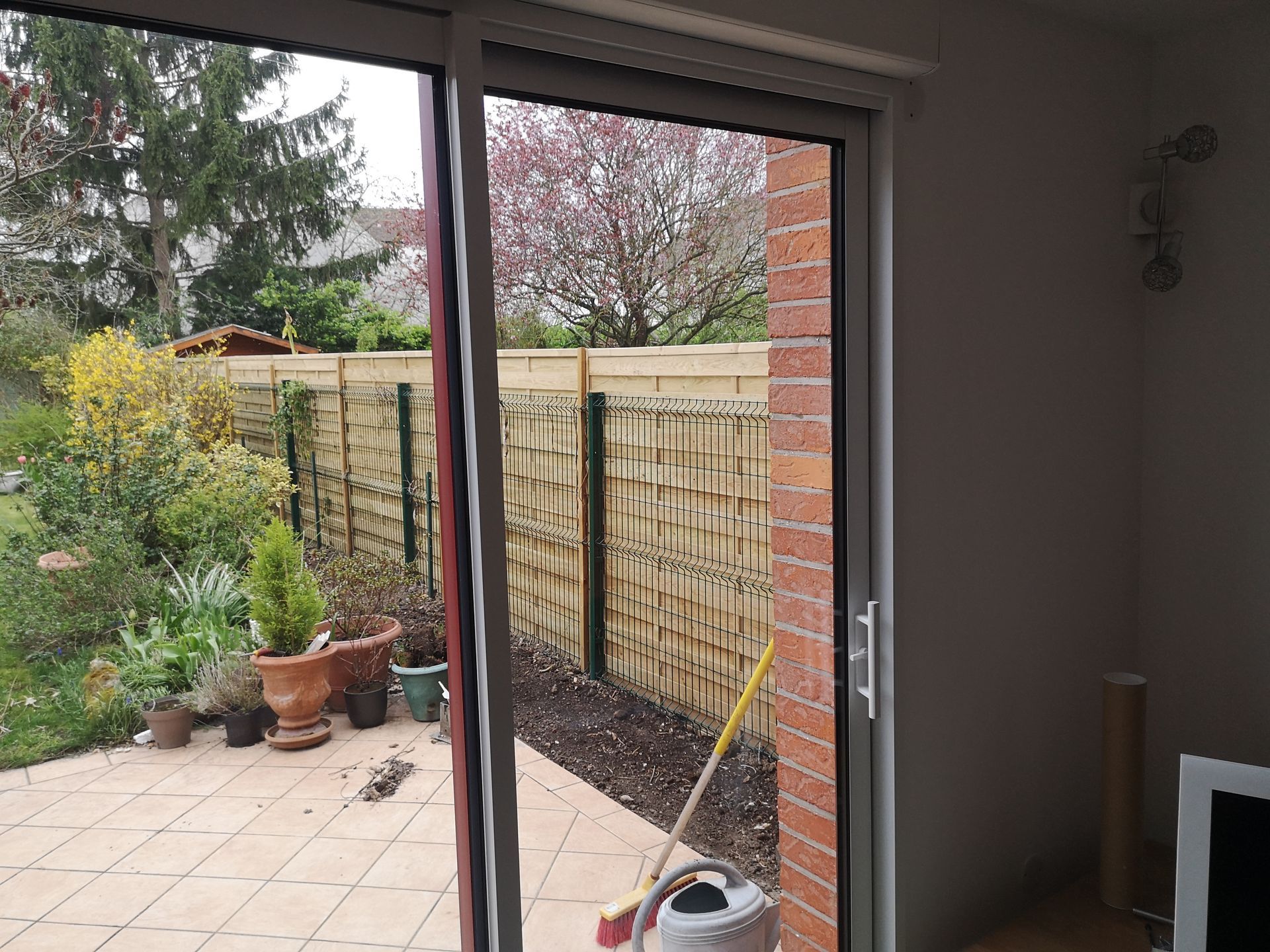 Pose de baie vitrée