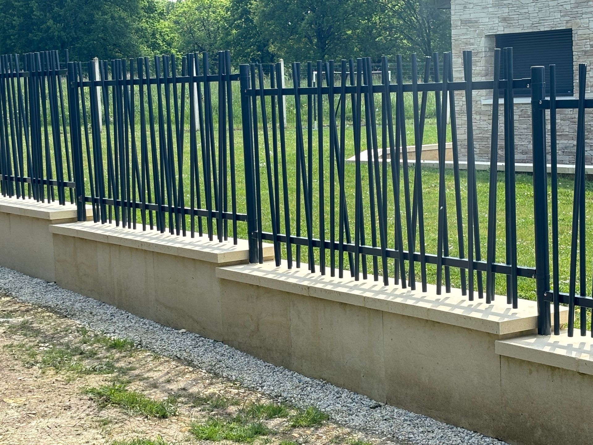 Clôture en barreaudage