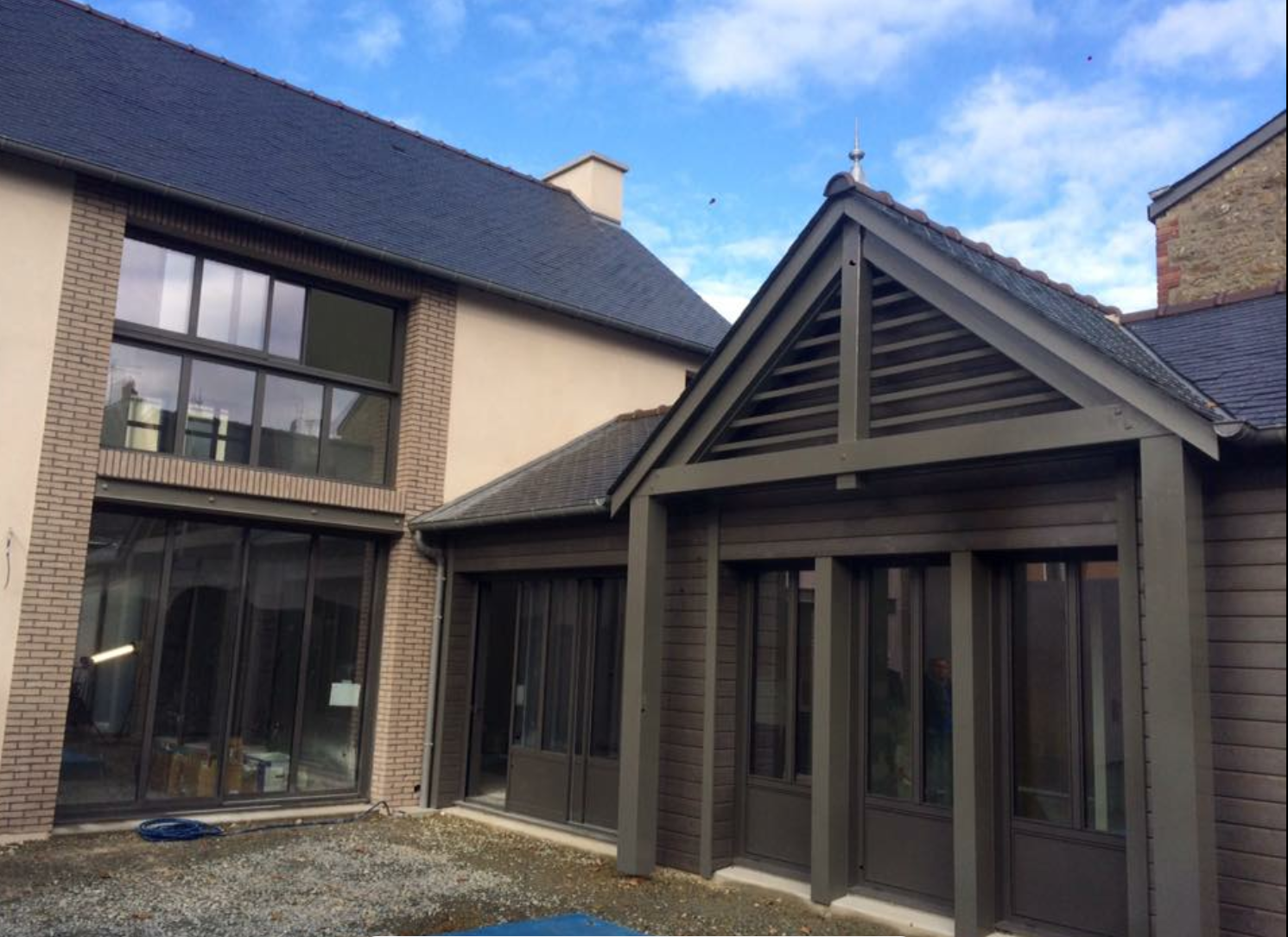 Zinc à joint debout