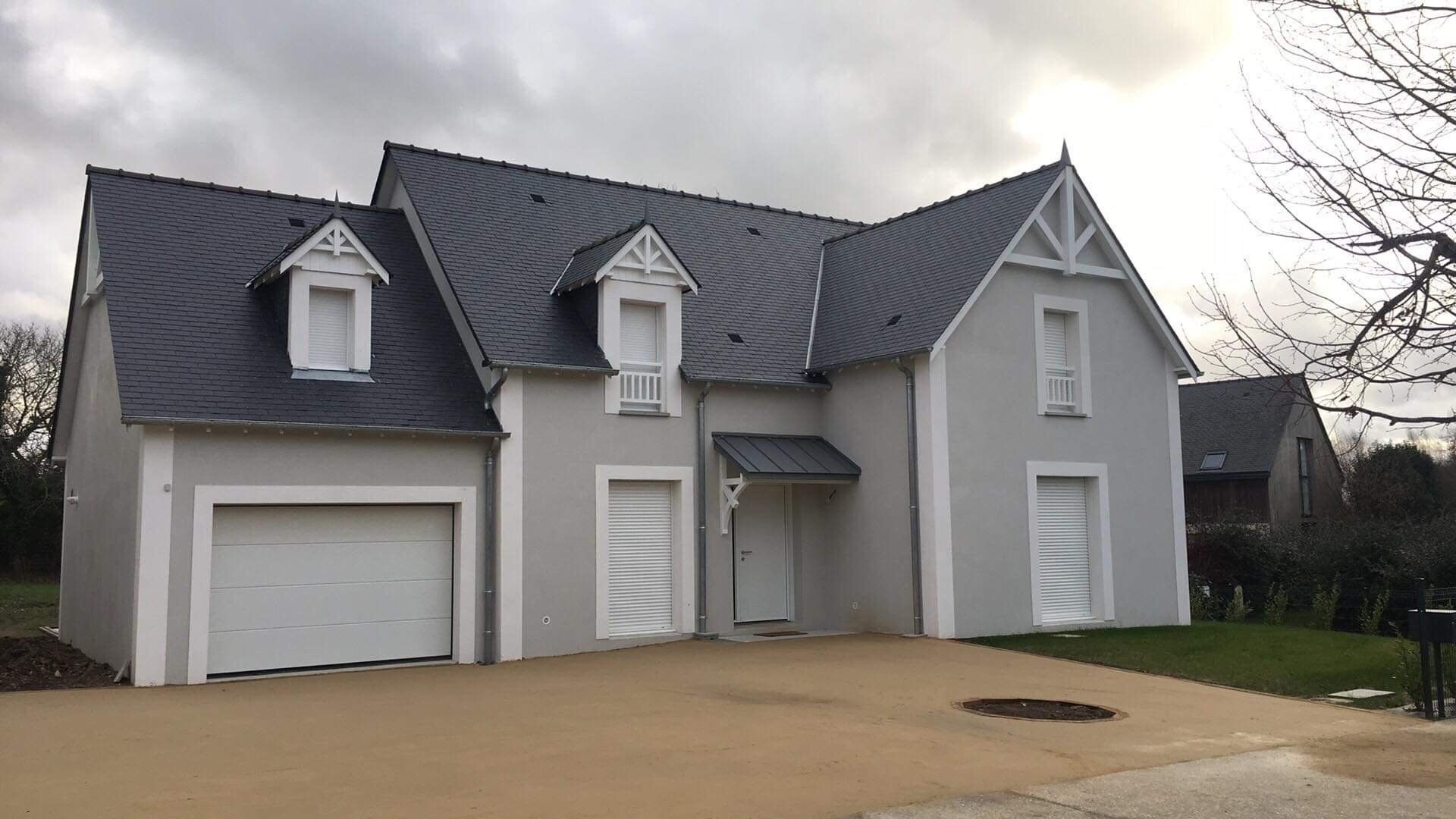 Couverture en ardoise