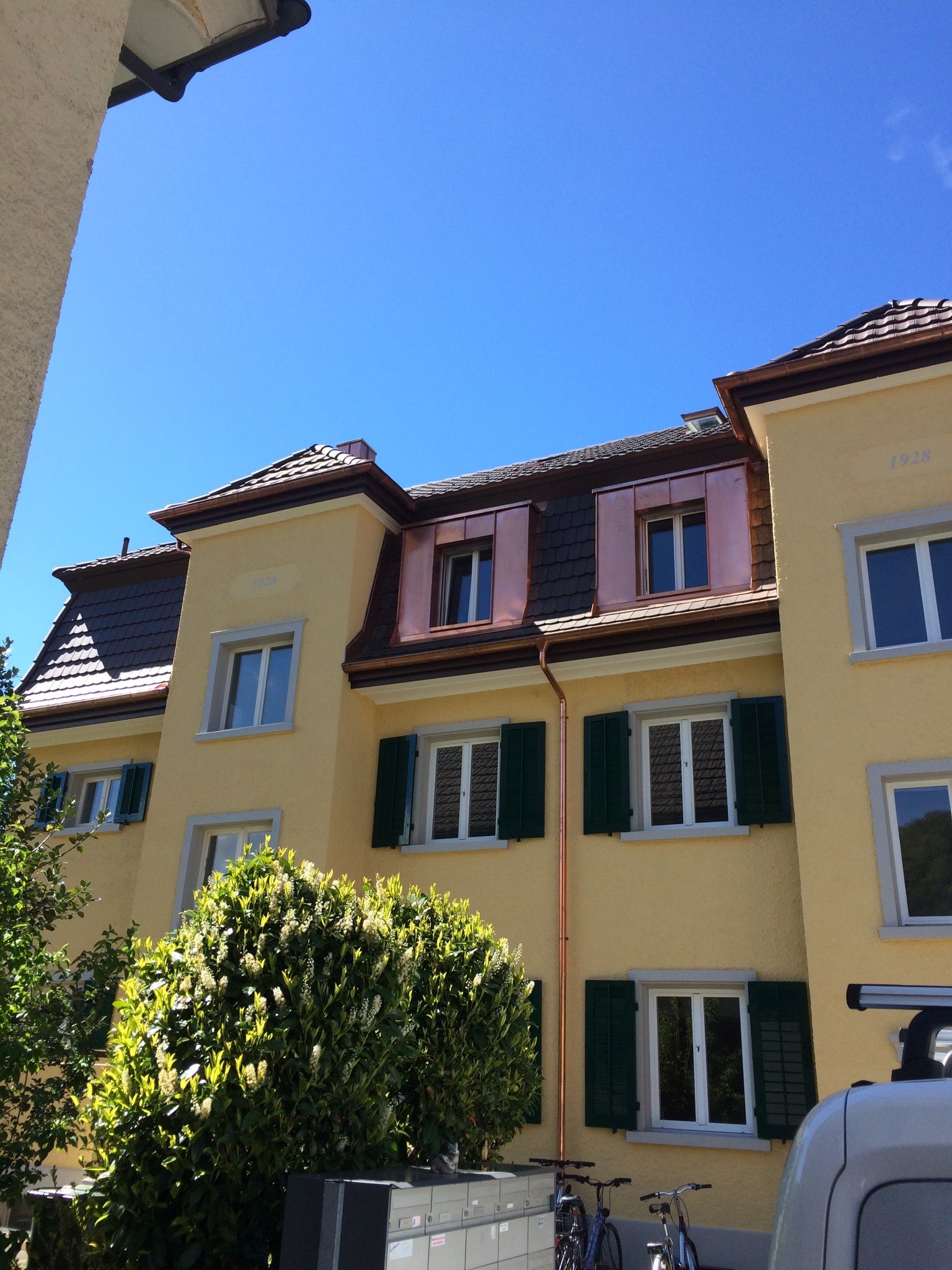 Renovierte Hausfassade, Foto der Lehmann Handwerker Service GmbH