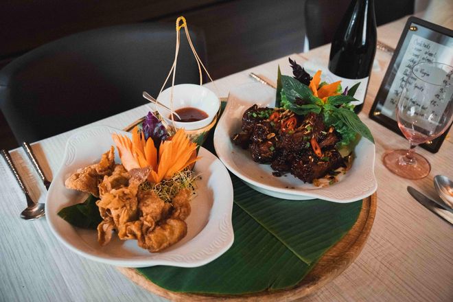 Tawan Thai - plat thaïlandais