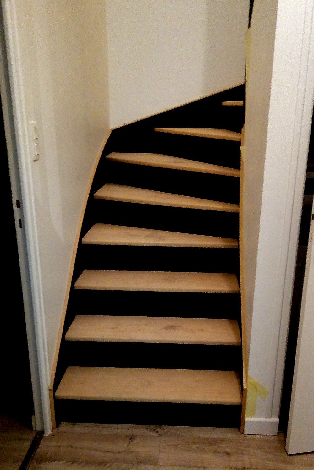Rénovation escalier en bois