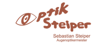 Ein Logo für eine Firma namens Optik Steiper