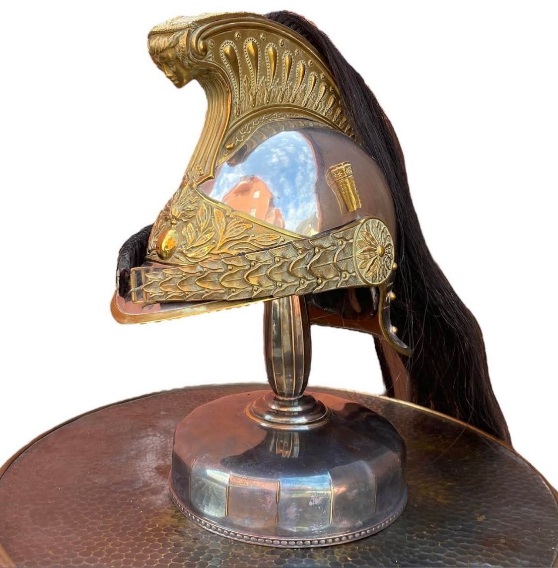 Casque miltaire ancien