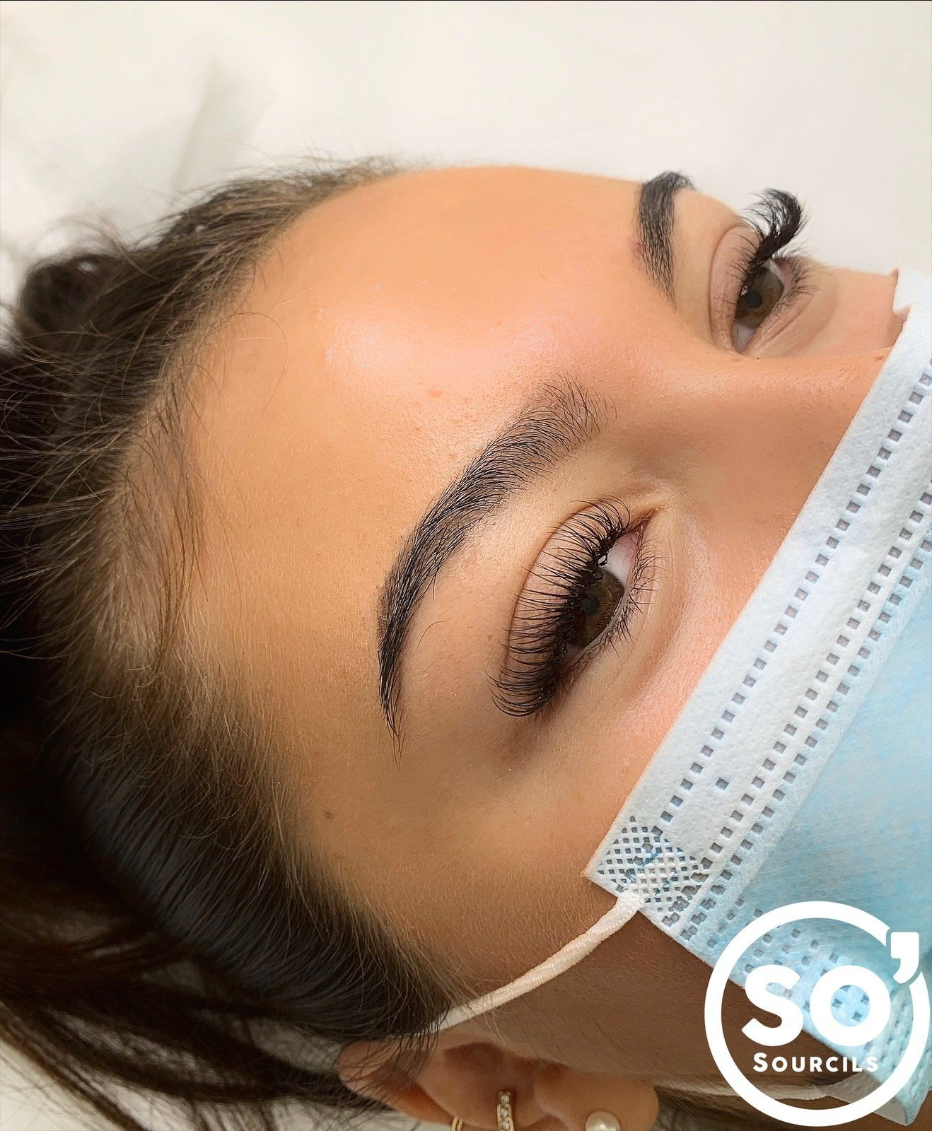 Recourbement de cils, beauté des cils