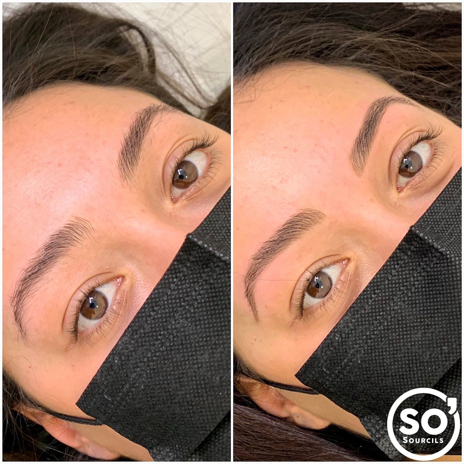 Institut à Argenteuil, avant après