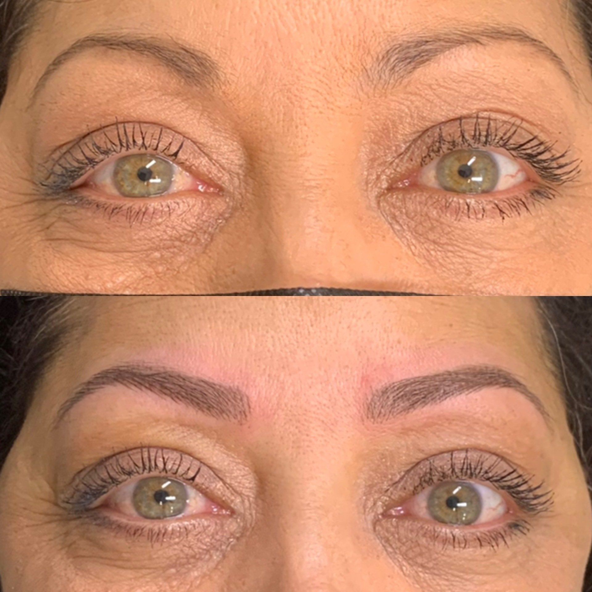 So'Sourcils, avant après