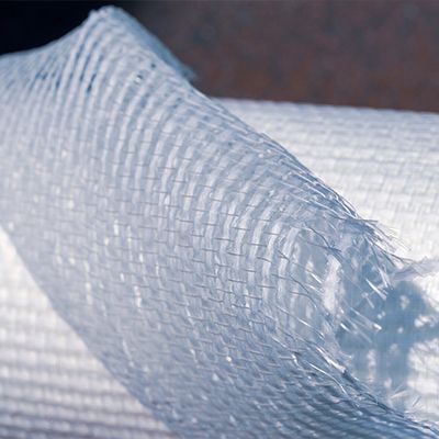 Focus sur de la toile de verre