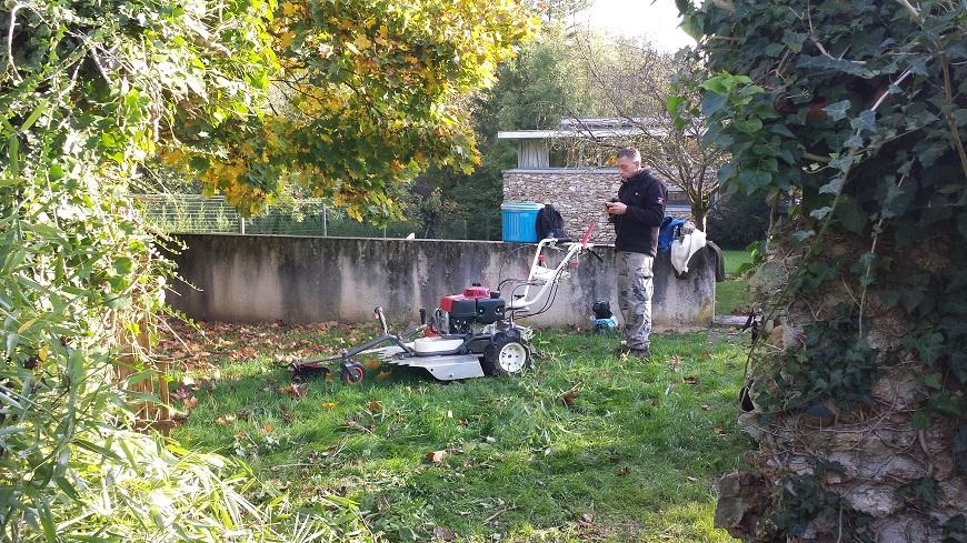 Débroussaillage à Guerard (seine et Marne)