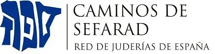 The logo for caminos de sefarad red de juderias de espana
