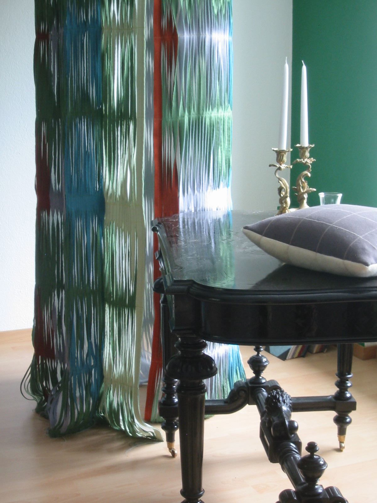 ALT: Vorhang als Raumtrenner 1- farbstich Atelier - Horgen