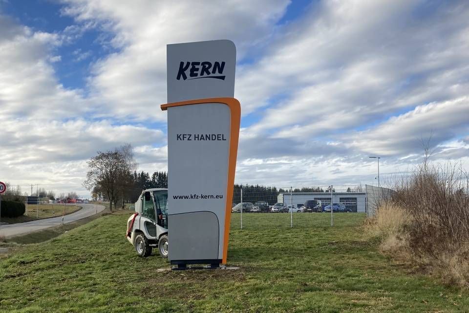 Gelände von KFZ Kern