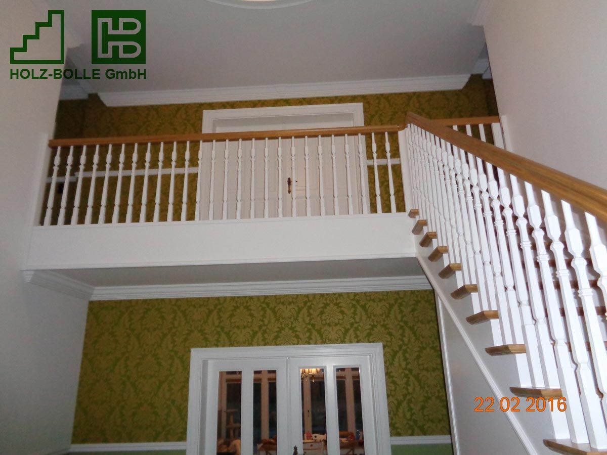 Ein Bild einer Treppe, aufgenommen am 22. Februar 2015