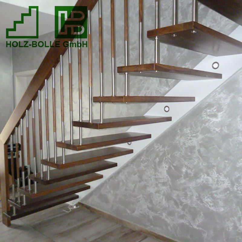 Gezeigt wird eine Treppe der Holz-Bolle GmbH