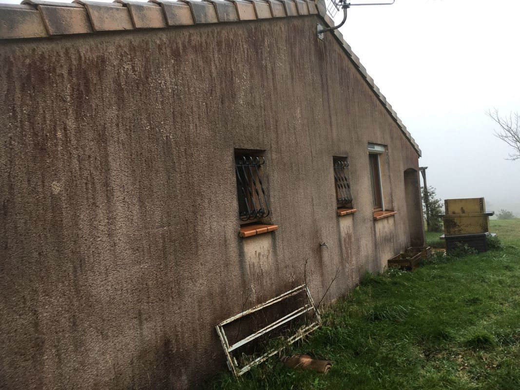 Façade à nettoyer.