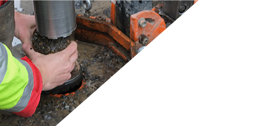 Matériel de carottage