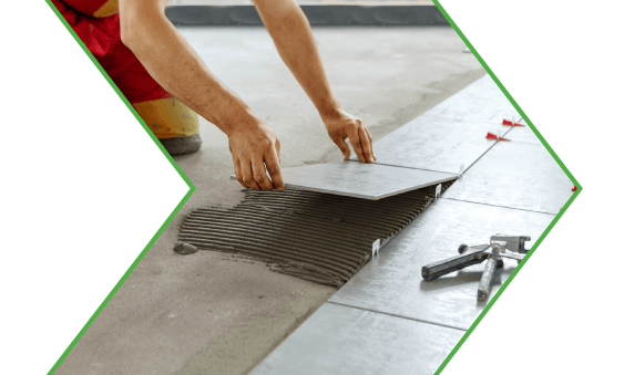 Pose de carrelage