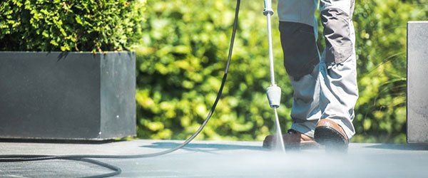 Nettoyage de sol à haute pression