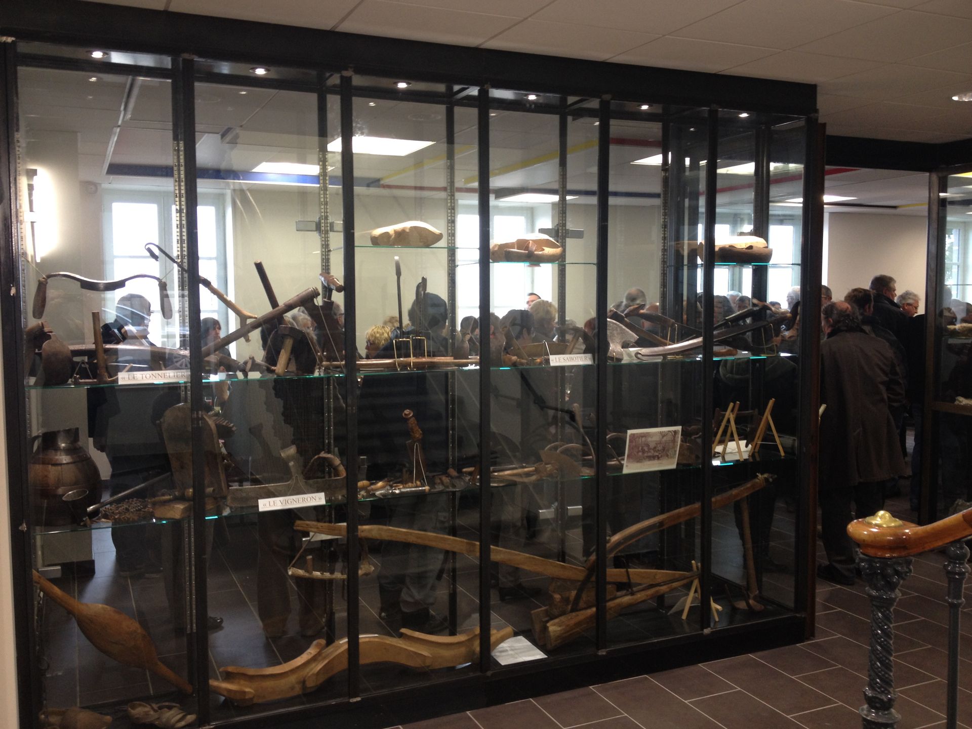 Verrière d'un restaurant