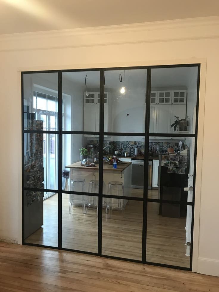 Verrière dans un appartement