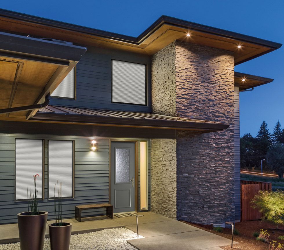 Volets roulants d'une villa