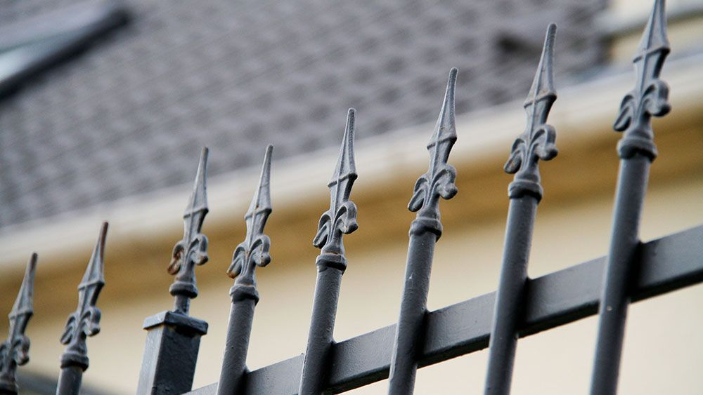 Barreaux de portail en métal