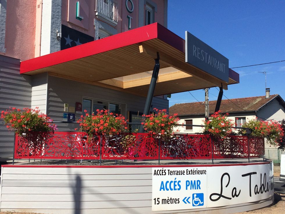 Terrasse d'un restaurant
