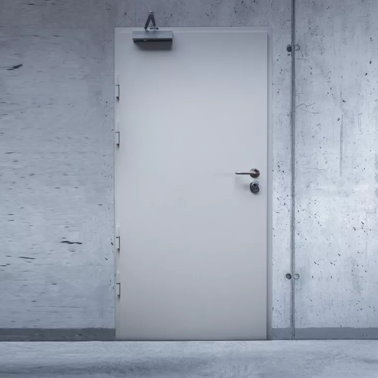 Porte métallique pour professionnels