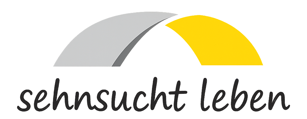 A logo for a company called sehnsucht leben
