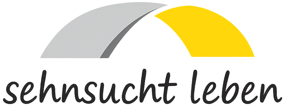 A logo for a company called sehnsucht leben