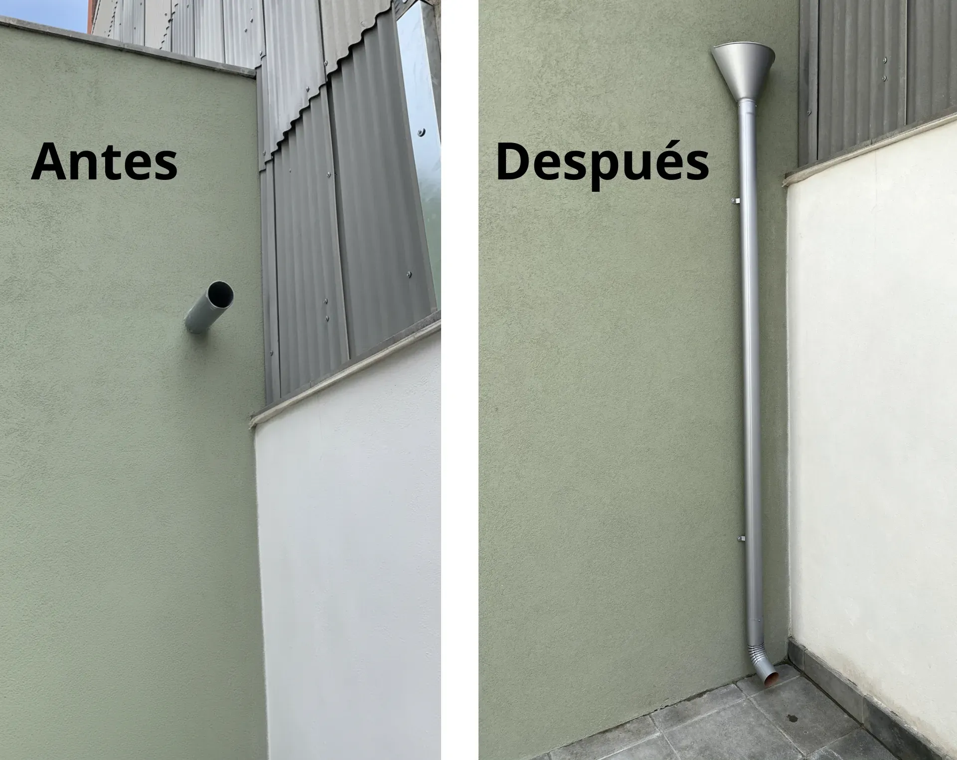 Emboque PVC a Aluminio