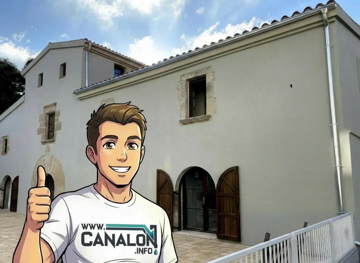 Confia en Canalon.info para tu instalacion de  canal de Zinc