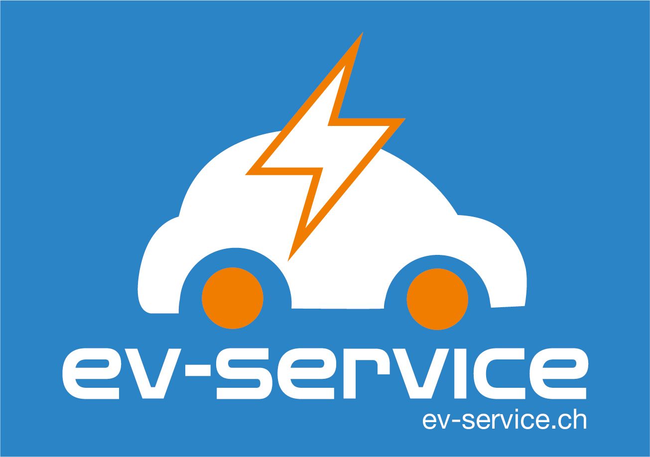logo ev-service.ch bleu et orange 