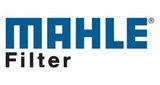 El logotipo de Mahle Filter es azul y negro sobre un fondo blanco.