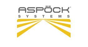 Un logotipo para una empresa llamada Aspock Systems.