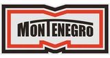 Un logotipo rojo, blanco y negro para Montenegro.