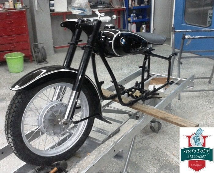 Βαφές Μοτοσυκλετών - Auto Body Specialist By A. Fragoulis