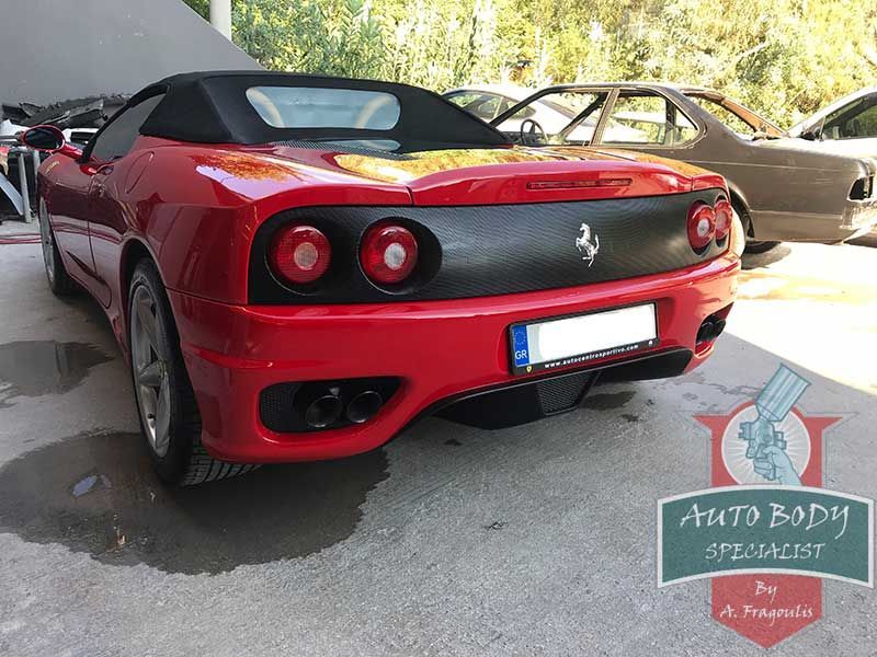 Φανοποιεία Ferrari - Auto Body Specialist By A. Fragoulis