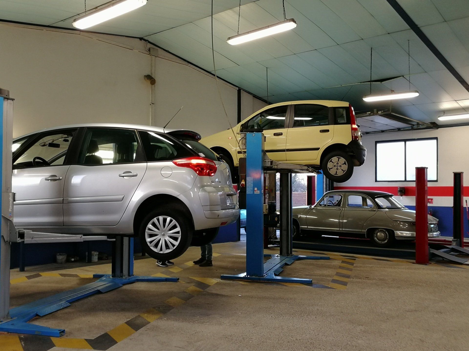 Contrôle technique de véhicules récents